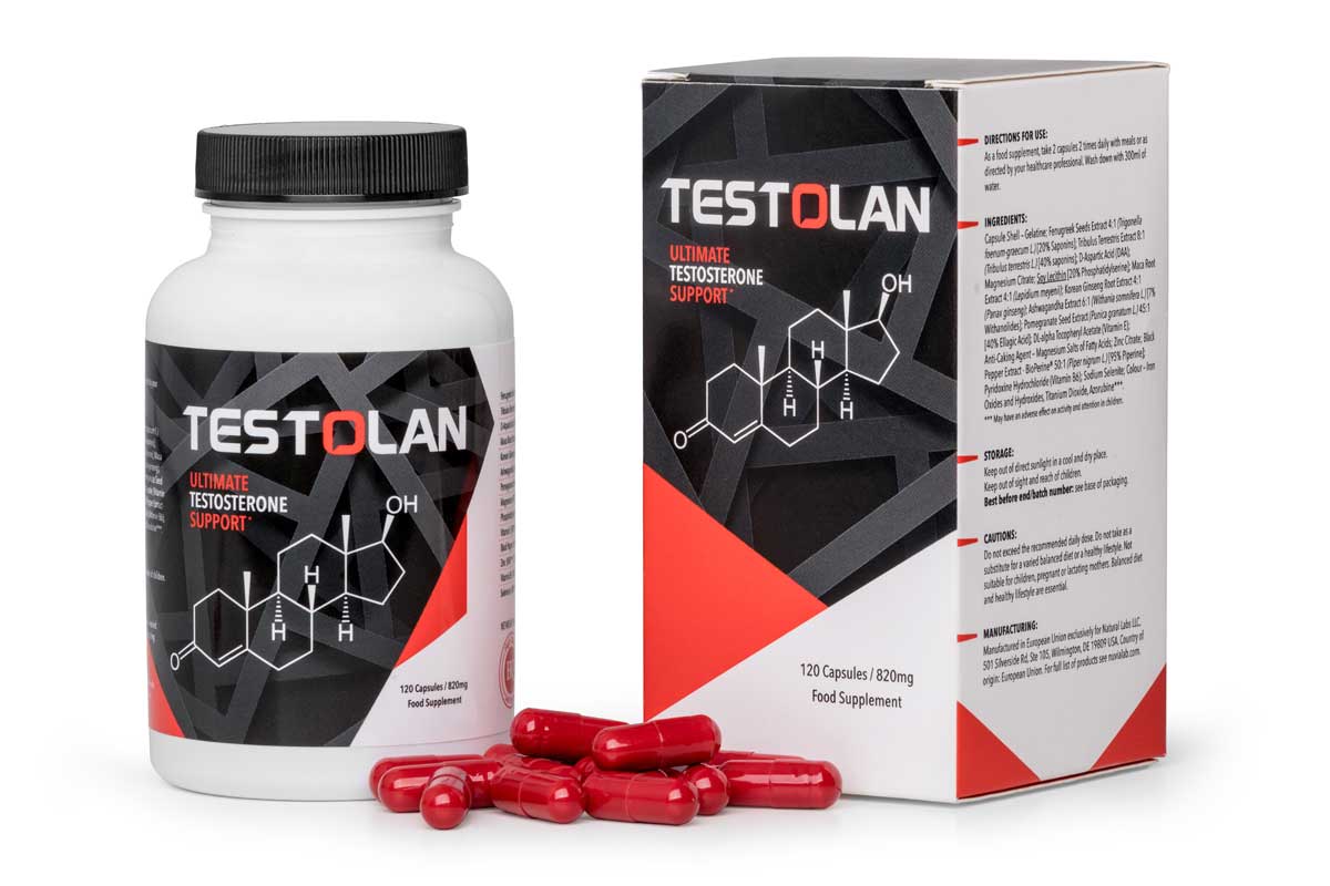 Testolan – Natürliche Quelle für Testosteron – regelt den Hormonhaushalt bei Männern